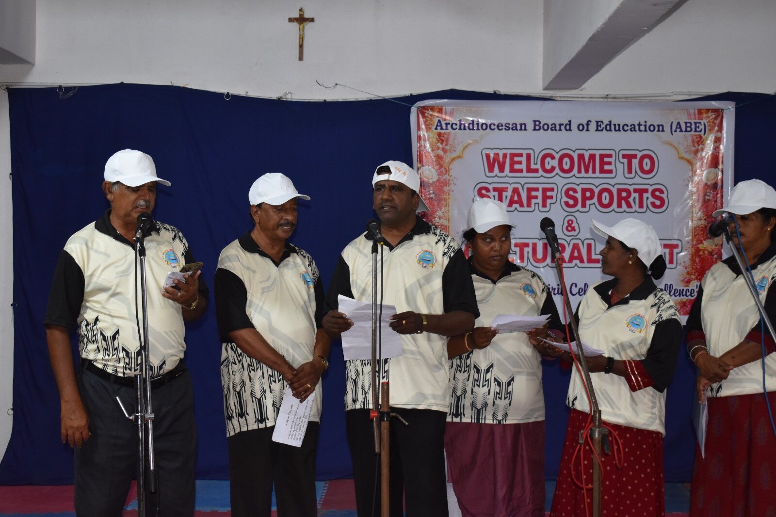 Musical performance by ABE staff