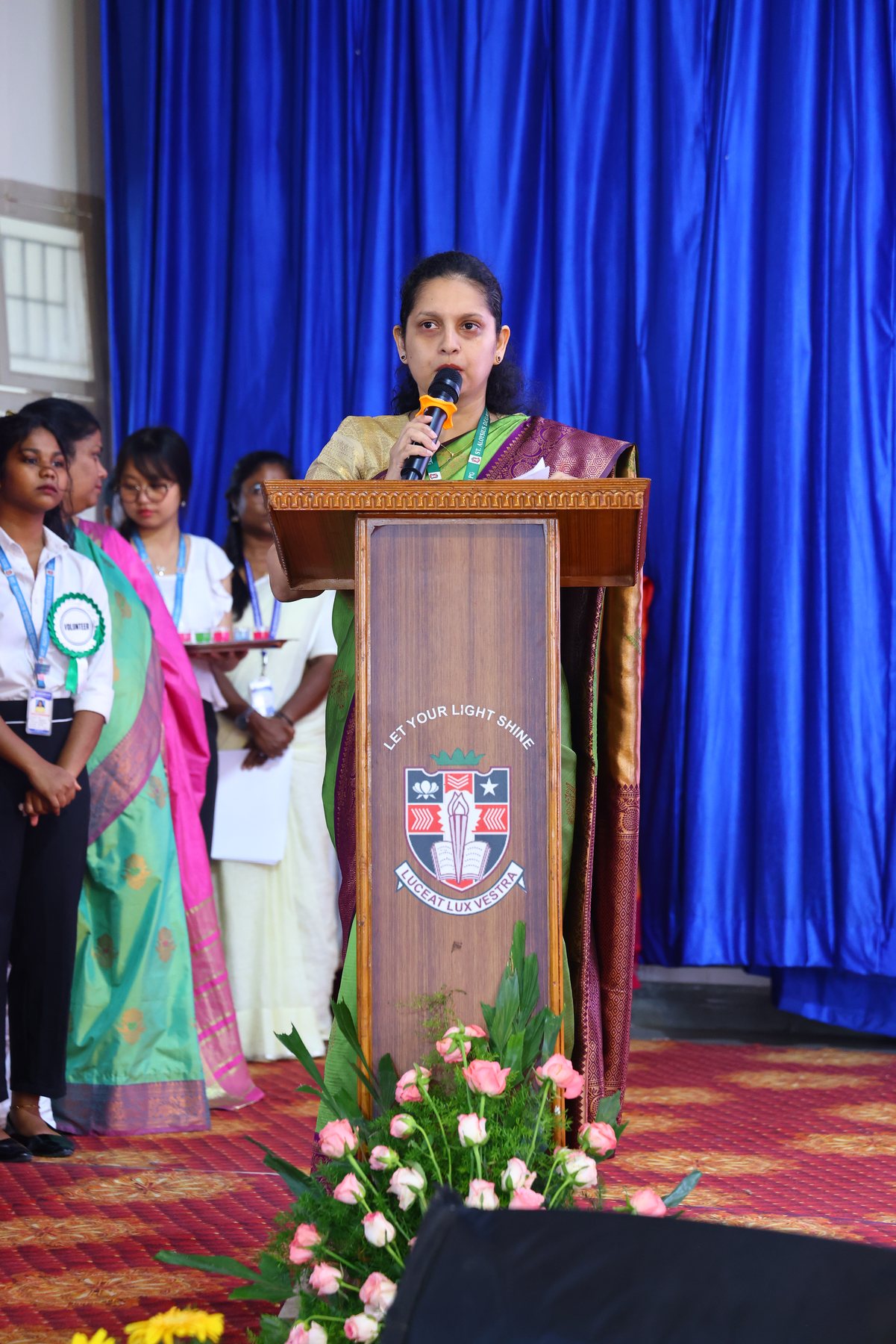 Welcome address at the awards ceremony